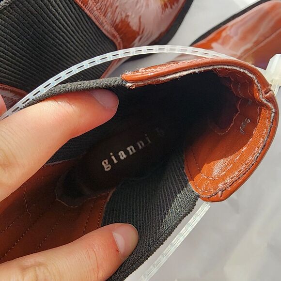 Gianni Bini Brown Ankle Boots - Picture 8 of 10